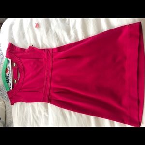 Marc by Marc Jacobs fitted pink dress